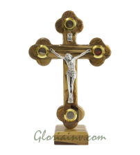 Roman Cross With Stand 4 Lens 
